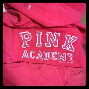 💕Victoria’s Secret Pink hoodie size L bling